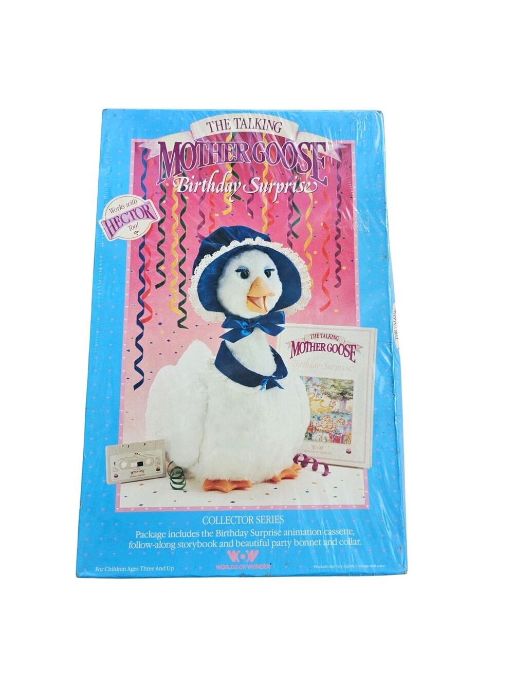 Vintage 1987 Worlds of Wonder Talking Mother Goose Birthday Surprise Sealed NIB